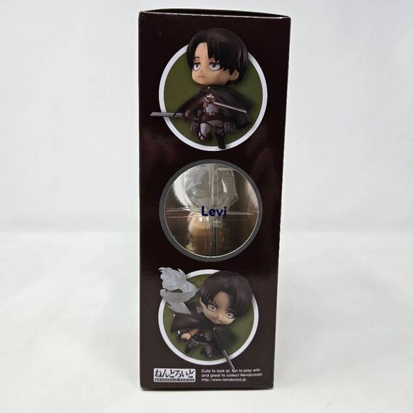 ATTACK ON TITAN LEVI ACKERMAN NENDOROID 390 PVC FIGURE GOOD SMILE COMPANY NEW - Picture 5 of 6